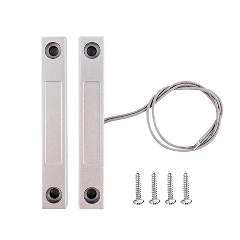 AOAUTO Home Security Wired Rolling Door Contact Magnetic Reed Switch Alarm Sensor Magnetic Switch,NC - Image 1